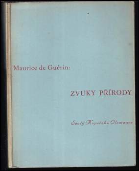 Maurice de Guérin: Zvuky přírody