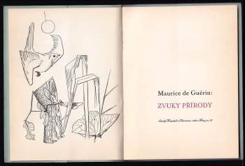 Maurice de Guérin: Zvuky přírody