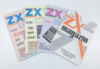 ZX magazín - časopis pro uživatele počítačů ZX-Spectrum, Didaktik a kompatibilní - čísla 3 - 6 z roku 1992